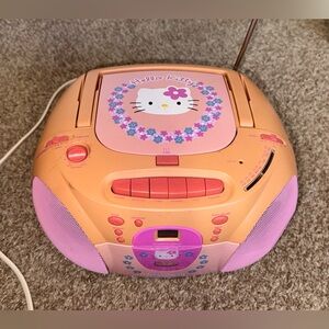Vintage hello kitty boombox